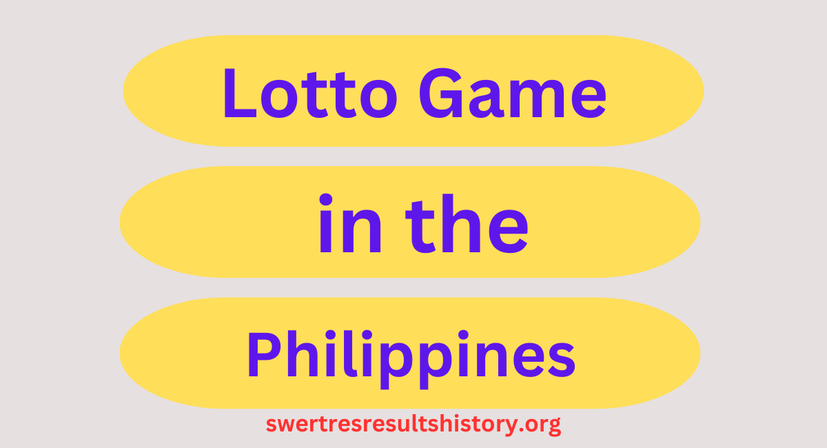 Lotto Game in the Philippines